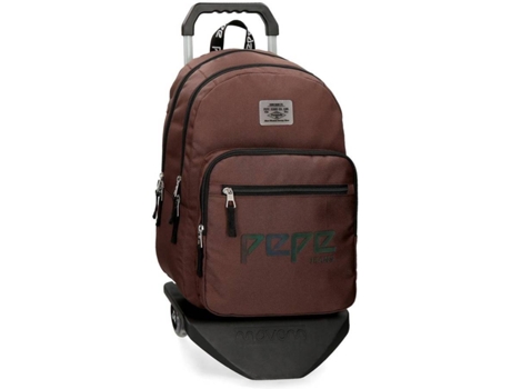 Mochila com Rodas  Osset Castanho (31x46x15cm)