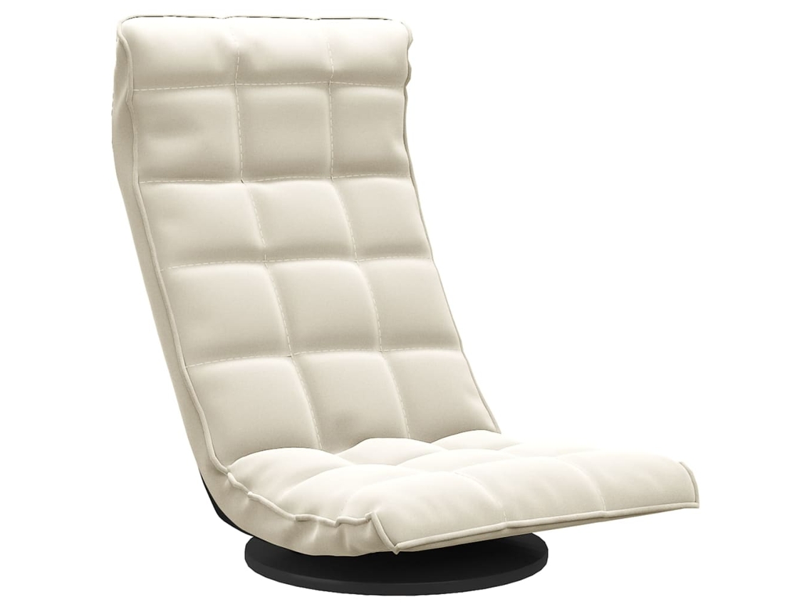 Swivel Floor Chair, Swivel Floor Chairs Vidaxl Creme Veludo
