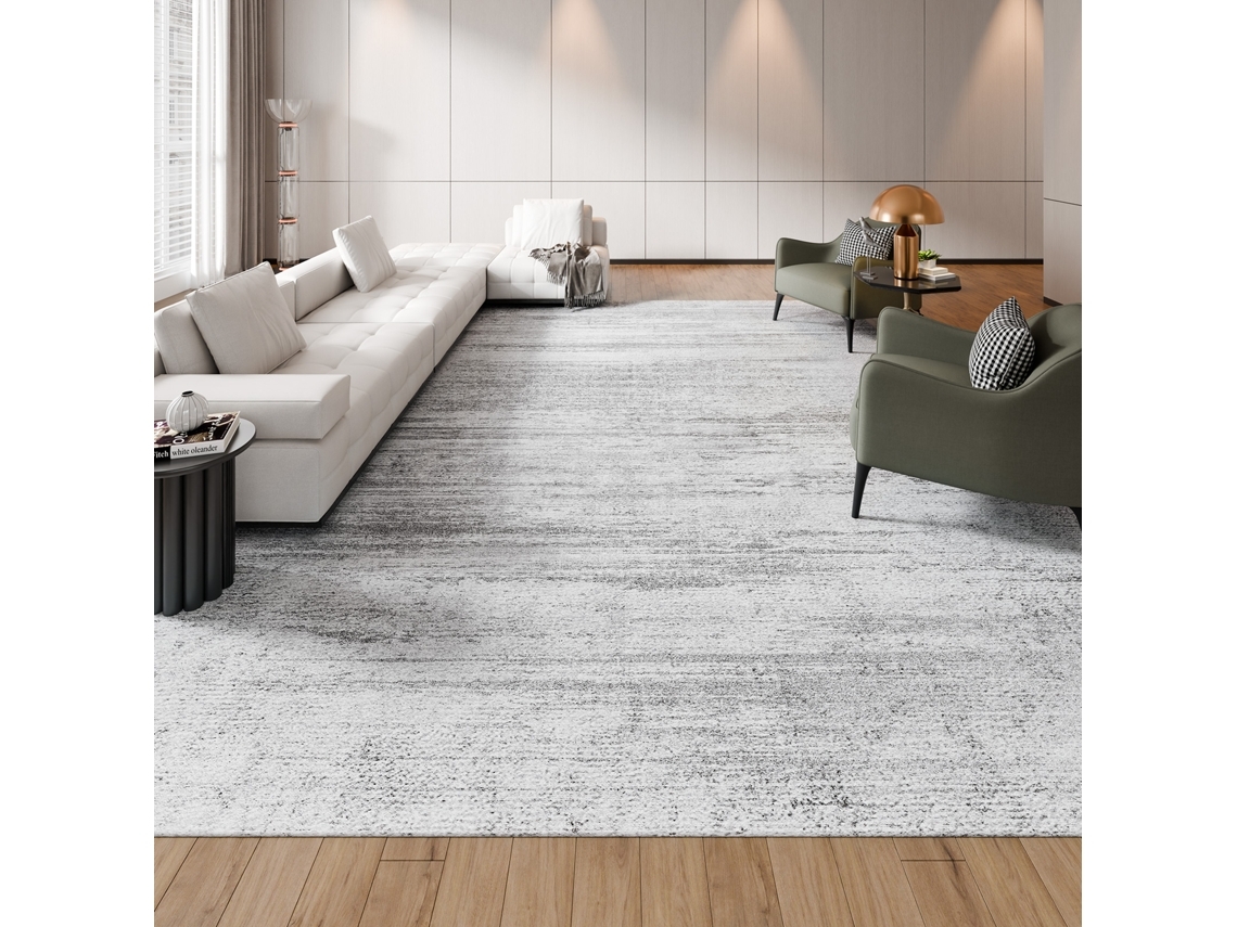 Tapete Macio VEVOR Antiderrapante e Resistente A Rasgos Cinza (Outlet Caixa Aberta - 3 x 4,3 m)