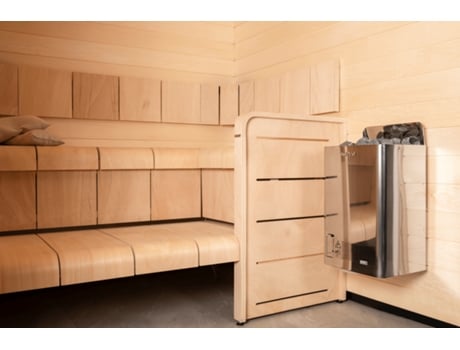 The Wall Combi Aquecedor Elétrico De Sauna 9 Kw Harvia
