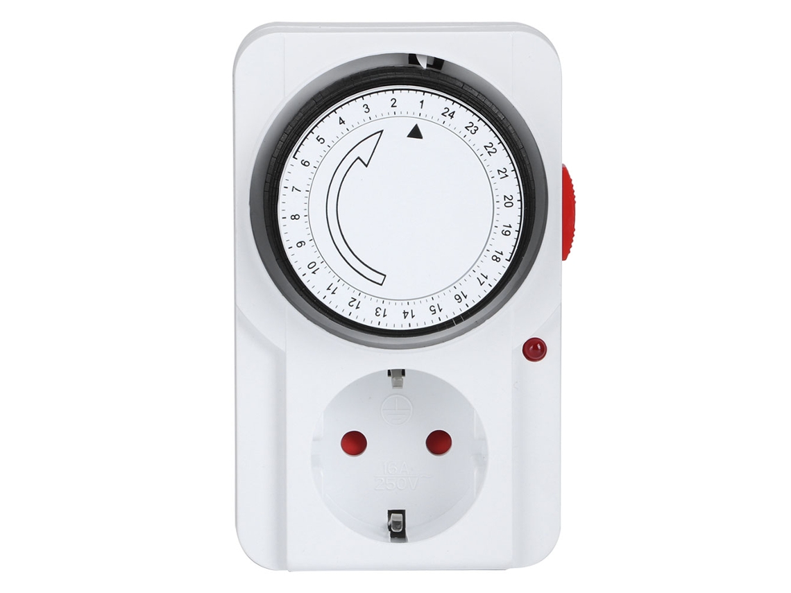 Tomada Temporizadora De Ciclo (interruptor Inteligente Mecânico, Especificação Europeia 230v)