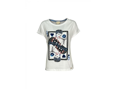 Camiseta Feminina Very Simple Algodão Branco (42)