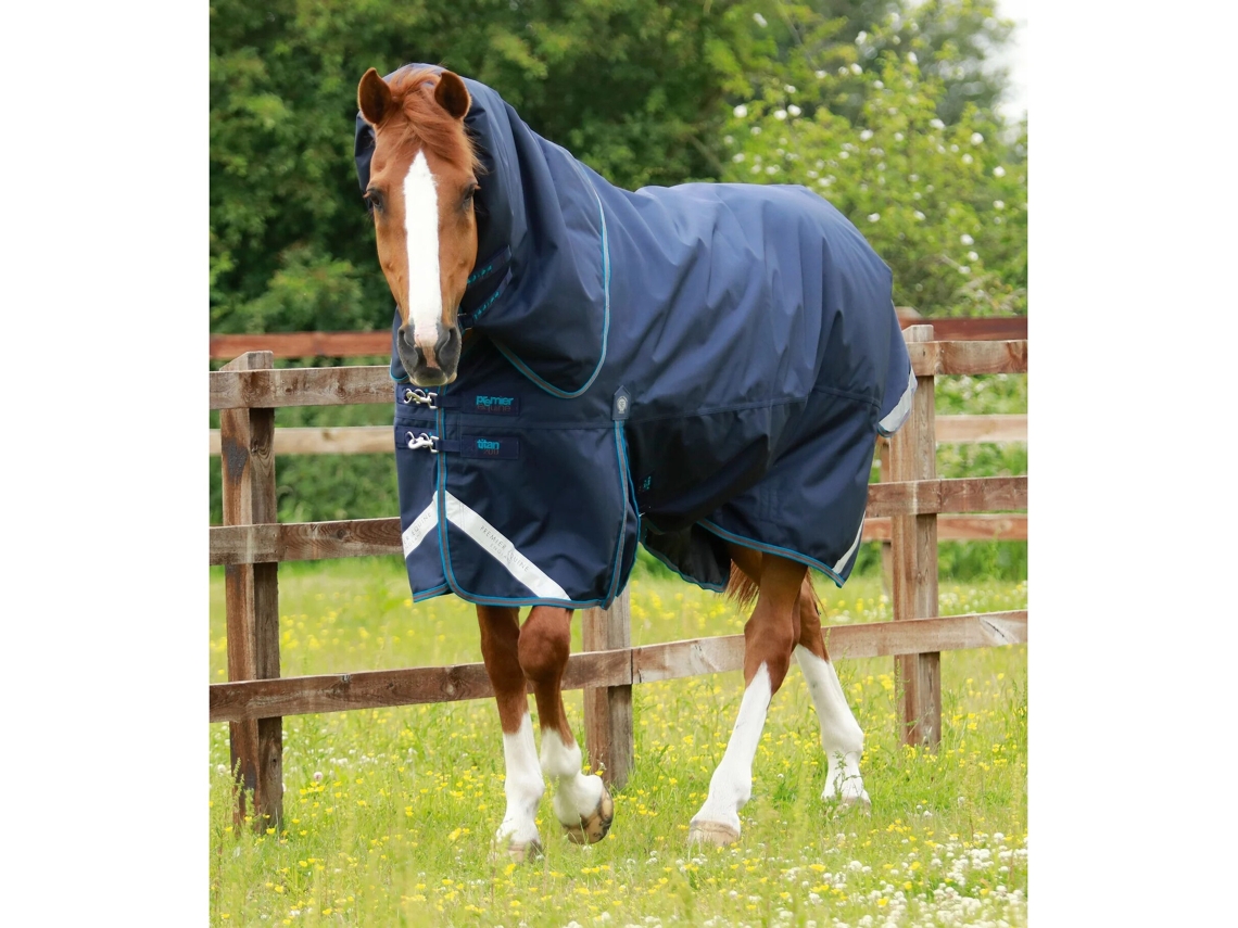 Manta para Cavalo Ao Ar Livre com Cobertura de Pescoço PREMIER EQUINE Titan 200 G