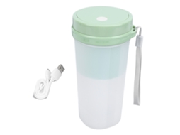 Caneca de Misturador Elétrico Portátil 300ml Recarregável com 6 Lâminas