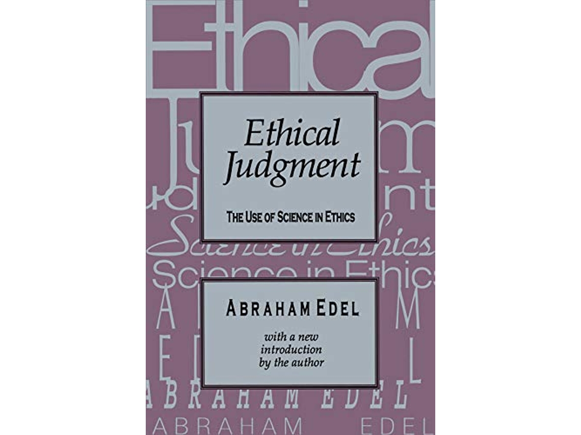 Livro Ethical Judgment de Abraham Edel (Inglês)
