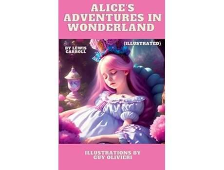 Livro Alices Adventures in Wonderland de Lewis Carroll (Inglês)