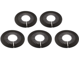 Conjunto De 5 (190 220) Tampas De Tubo Flangeadas | Roseta Decorativa Para Tubos