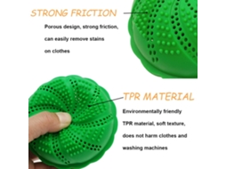 Kit de Limpeza de Sutiãs 3 Bolas de Nanotecnologia para Remoção de Manchas Acessórios para Piscina ZMDECQNA