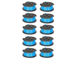 10 Unidades De Bobinas De Nylon 29252 E 29092 Para Cortador De Grama Greenworks 21362.