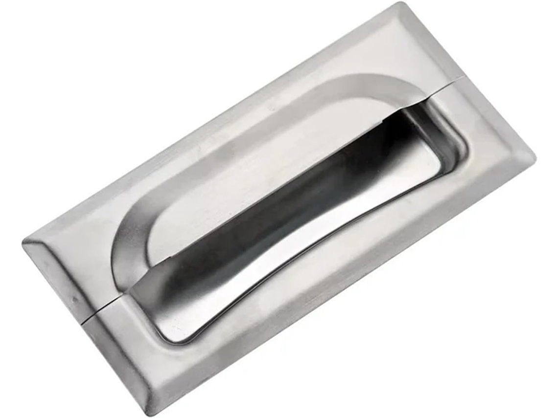Fivela Industrial Invisível Com Puxador Oculto Em Aço Inoxidável 304 1 Unidade