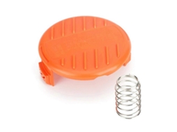 N9S RC 100 P para BLACK DECKER ST522, LST1018, tampa do carretel + mola, peças para cortador de grama