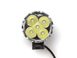 Farol De Bicicleta De Montanha À Prova D'água Com Bateria Recarregável De 6400mah E 3 Modos.