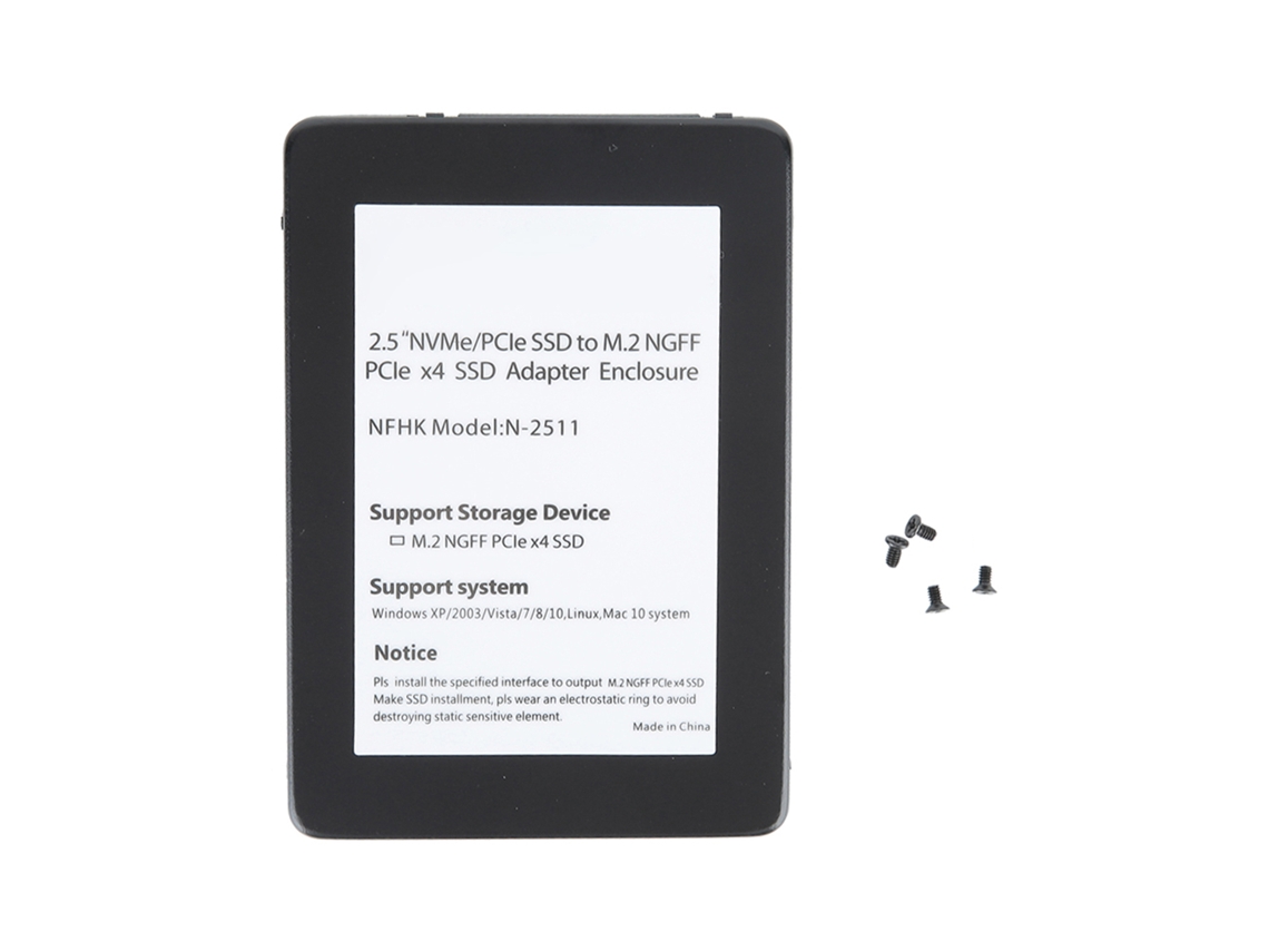 Adaptador M.2 Pcie X4 para U.2 LAXISCREED