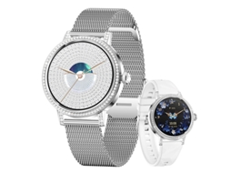 Smartwatch I229 Com Chamada Bluetooth, Tela Hd De 1,27 Polegadas, Monitor De Frequência Cardíaca E Spo2 (prateado)