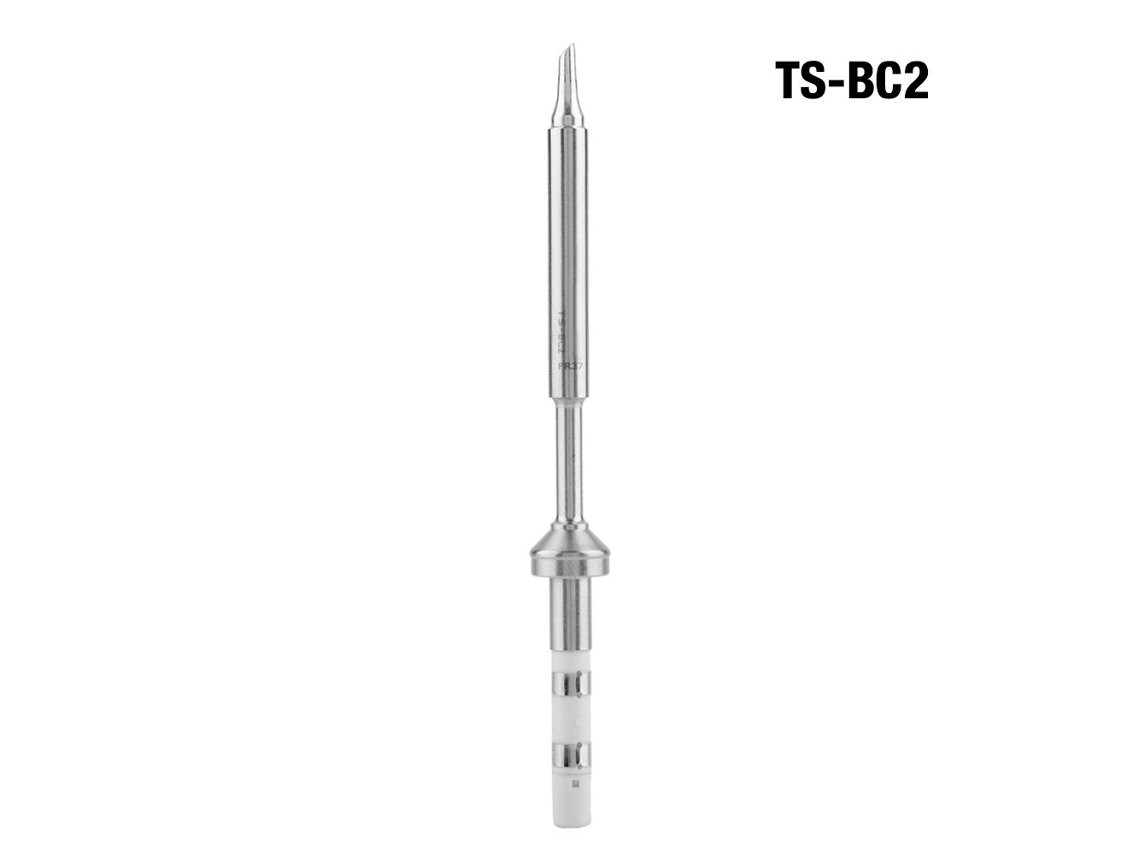7 Tipos De Ponta De Soldadura De Aço Inoxidável Para Soldador Digital Lcd Ts100 (ts-bc2)