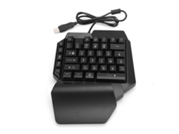 Teclado Gamer Com Uma Mão Para Pubg Com Iluminação