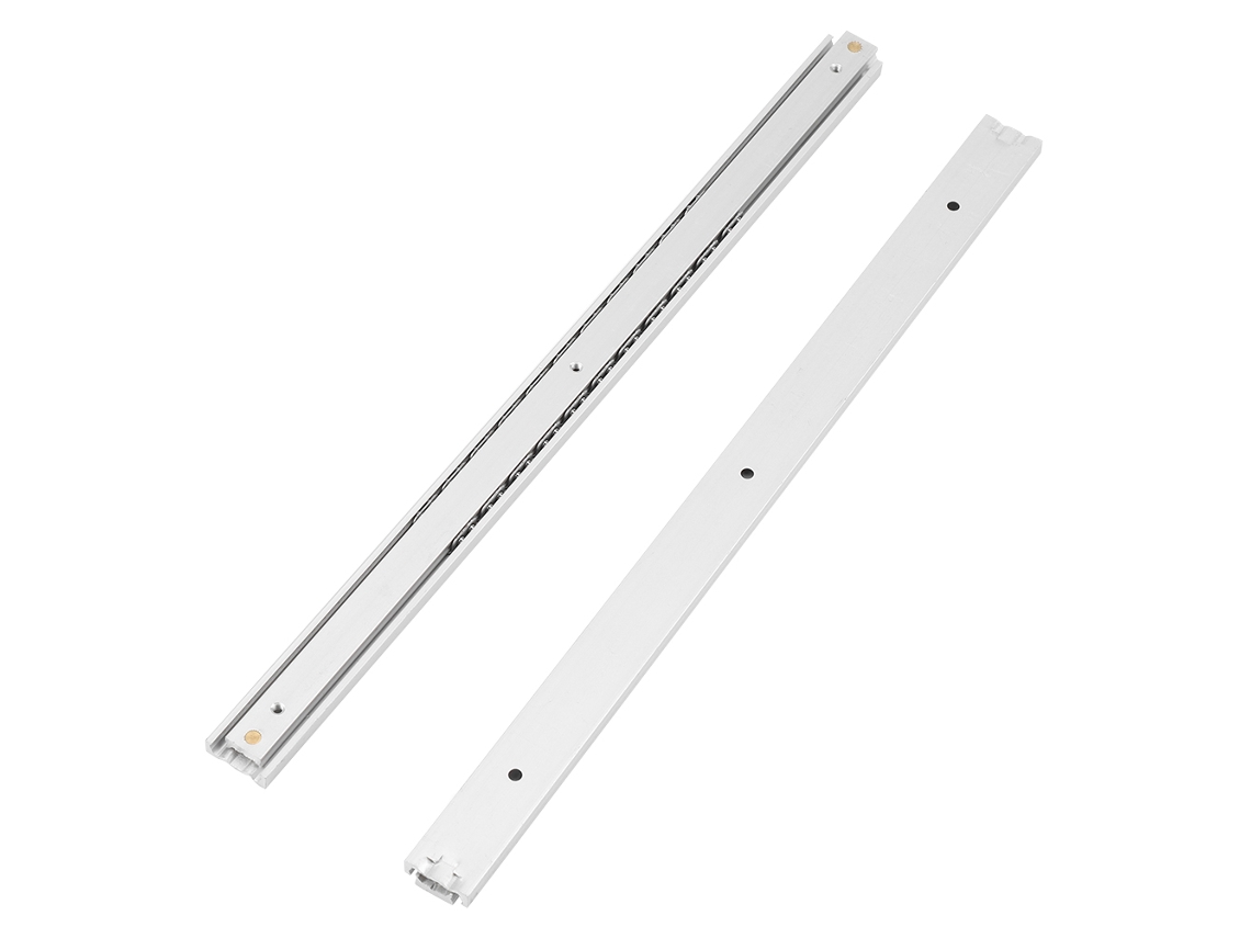 Laxiscreed Trilho Deslizante De Alumínio De 250 Mm Para Móveis Duráveis E Suaves