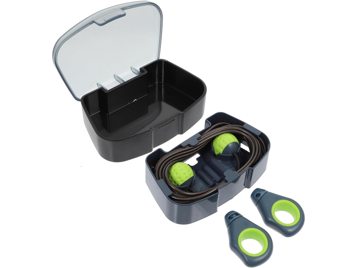 Corda De Pular Sem Fio, Cabo De Aço Leve, Verde, Equipamento De Ginástica Portátil Para Adultos E Crianças, Exercícios