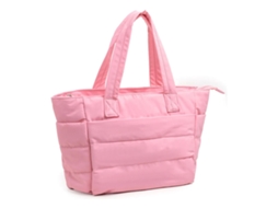 Lurelia Bolsa De Ombro Feminina Em Tecido Leve Fecho De Correr Vários Bolsos Acolchoada Para Praia E Viagem