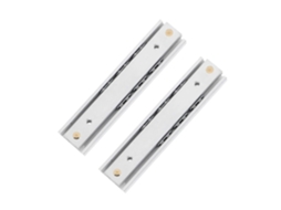 Corrediças Deslizantes Com Rolamentos Para Gavetas, 2 Peças, Reforçadas, Em Miniatura, Para Armários E Gavetas
