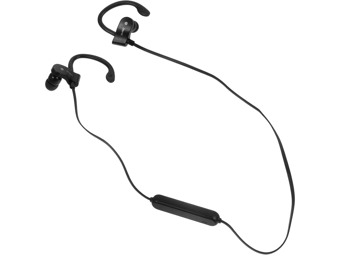 Zerodeko Écouteur Em Crochet D'oreille Noir 3, 5mm Com Micro