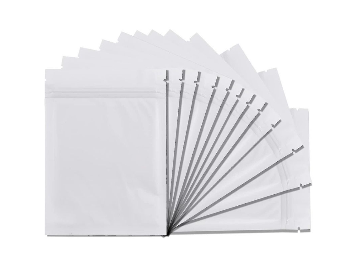 2026 bolsas Herméticas Reselláveis de Mylar Mate Preto para Armazenamento de Alimentos 7,5x10 Cm 100 Unidades