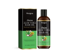 Óleo Capilar LAXISCREED com Cebola e Aloe Vera para Nutrição e Reparo de Cabelos Secos e Frizzados
