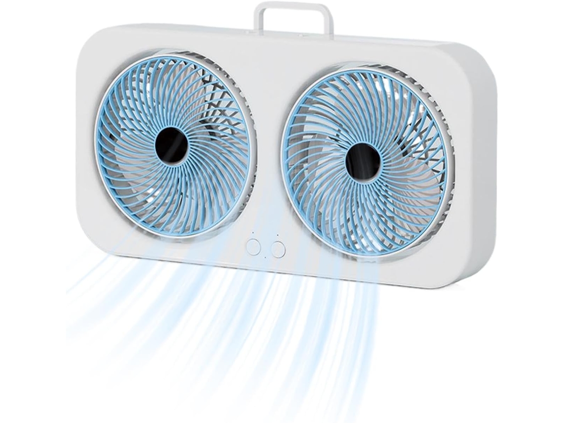 Ventilador De Mesa Umidificador – Portátil Circulação Ar Com Névoa