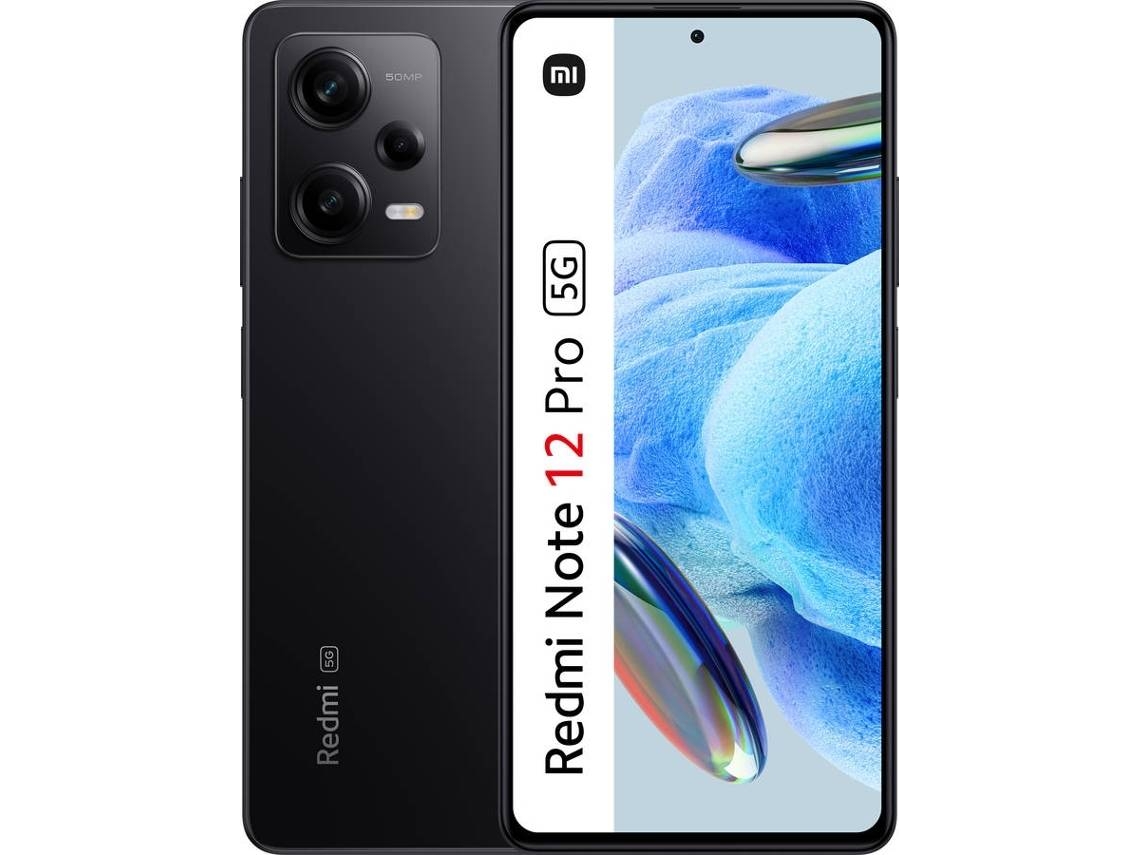 Smartphone XIAOMI Redmi Note 12 Pro 5G (Outlet Grade A - 6.7'' - 6 GB - 128 GB - Preto)