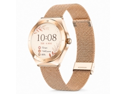 Smartwatch L03 (design Clássico E Fino - Amoled - Chamadas Bluetooth - Rosa)