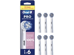 Recarga Escova de Dentes ORAL-B Pro Sensitive (6 Unidades)