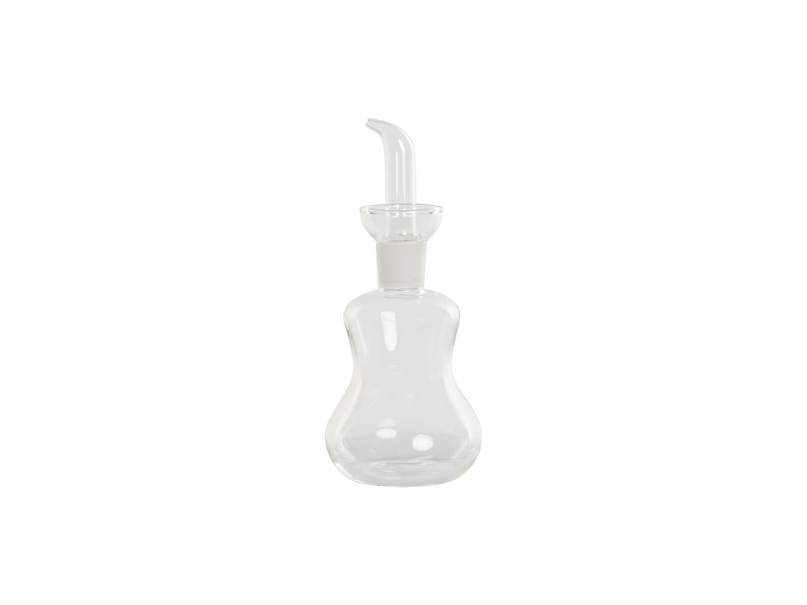 DKD Home Decor Óleo de Vidro Borosilicato Transparente 530 ml 9,5 x 9,5 x 23 cm