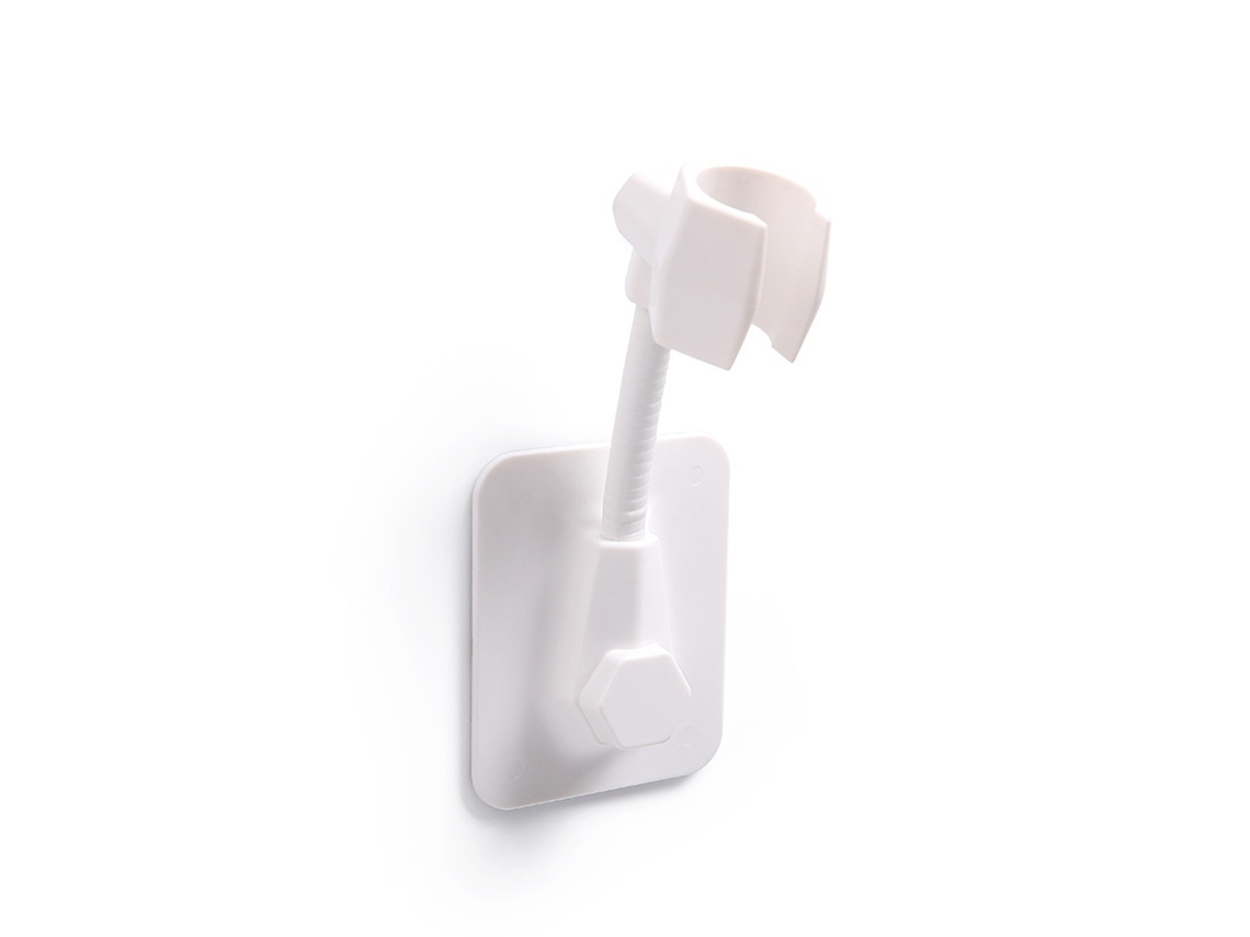 Lurelia Suporte Adesivo Para Chuveiro Abs Preto 14 Cm Autoadesivo Sem Furação Impermeável Ref 404