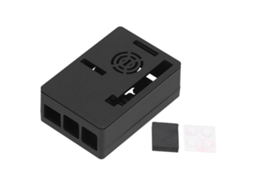 Capa protetora para Raspberry Pi 3 com tela de 3.5 polegadas, enclosure ABS de resfriamento marca