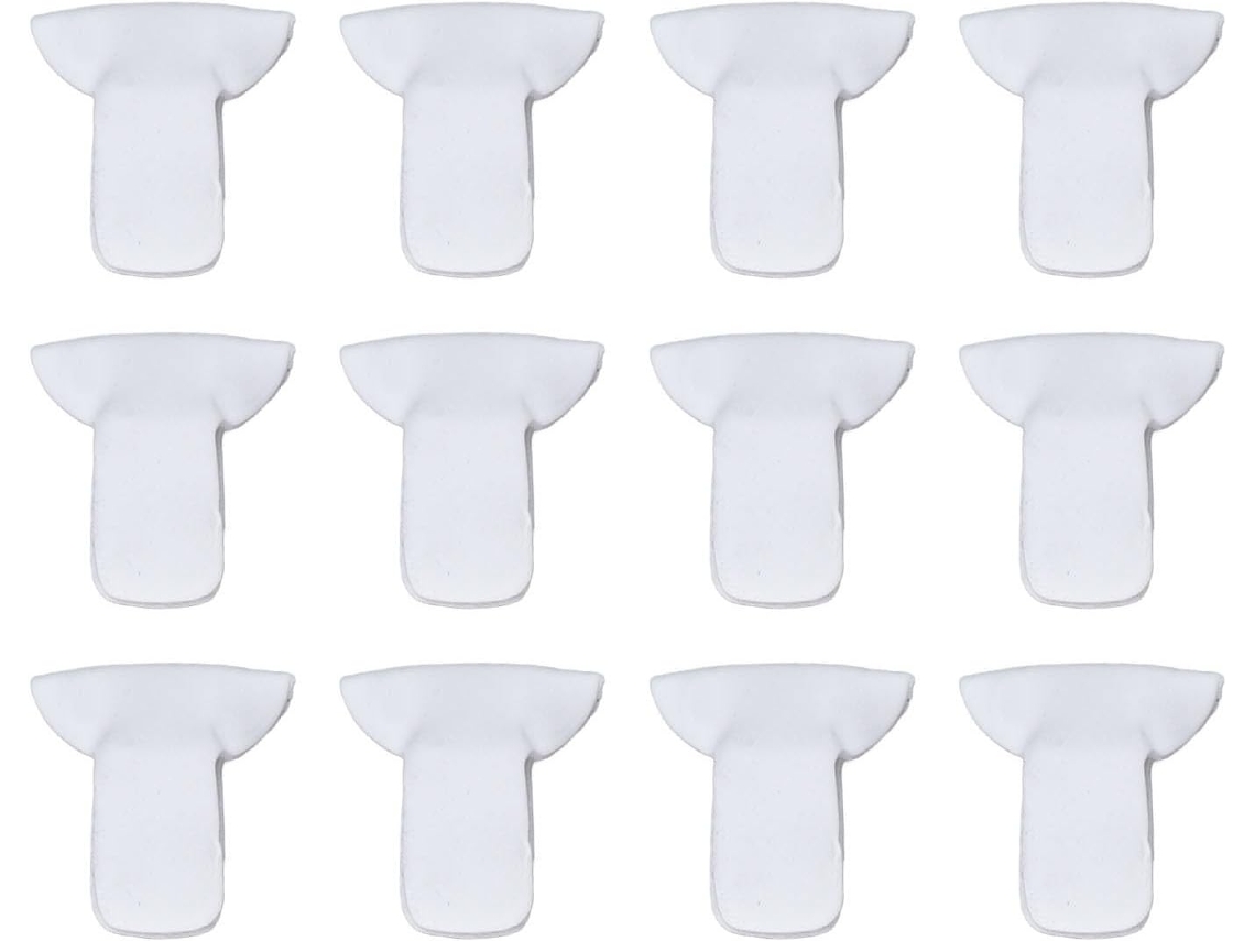 Conjunto De 12 Prendedores Edredom Acolchoados, Elegantes E Compactos, Em Metal Com Espuma, Ideais Para Organizar Capas