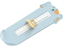 Régua Azul Para Medir Calçados Infantis, Feita De Abs E Tpr, Fácil De Ler E Ideal Para Comprar Sapatos Online