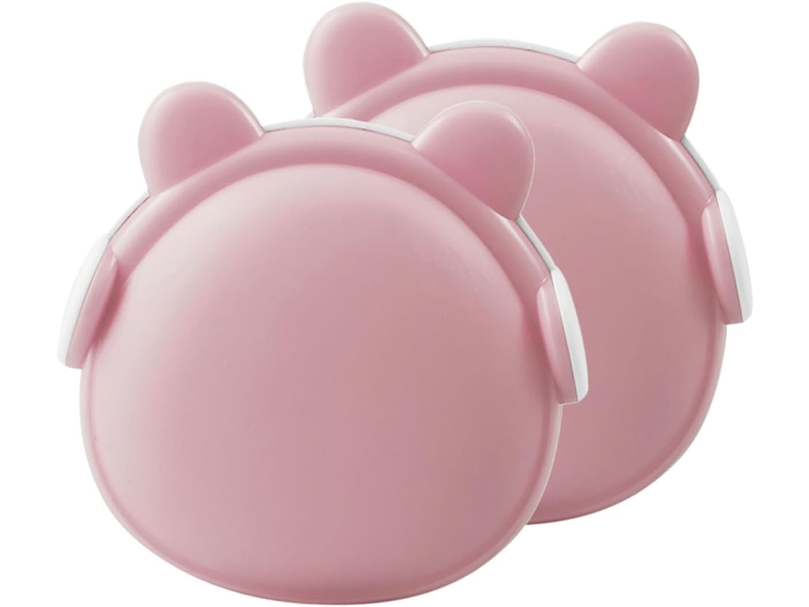 Luz Noturna Led Ciieeo Com Plugue, Rosa, Pacote 2 Unidades, Para
