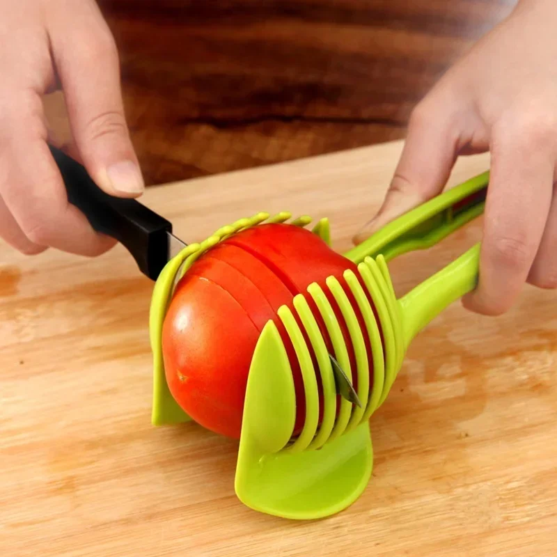Cortador de Frutas e Legumes , Utensílio de Cozinha Seguro e Prático. MDUG (de Plástico)