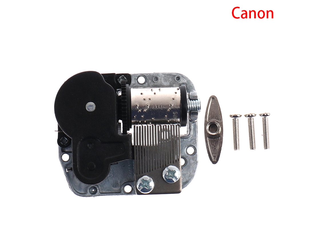 Conjunto de 1 Peça de Parafusos para Chave Mecânica de Caixa de Música Corda DIY, Movimento Musical AQUAFORGE