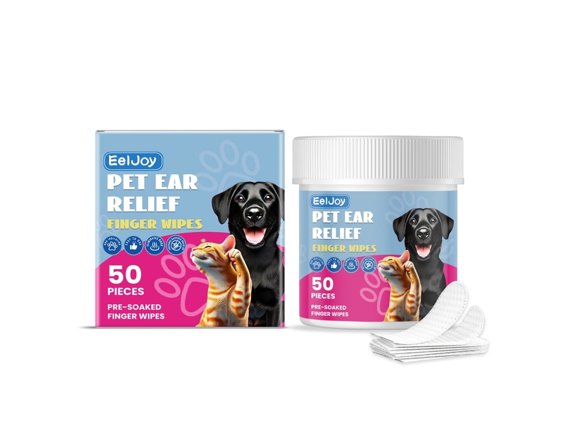 Toalhas Limpeza Orelhas Pets Dedo