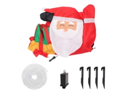 Decoração de Natal Inflável Santa LAXISCREED