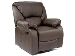 Poltrona de Massagem ECODE ECO-8590 (Castanho - Couro Sintético - 90x93x103 cm)