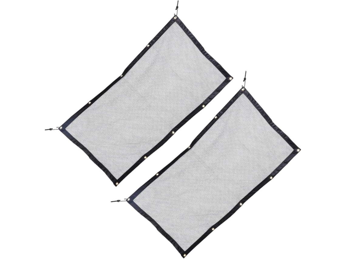 Rede De Proteção Para Animais De Estimação Em Veículos, 115x60 Cm, Malha Resistente, Para Separação De Cães E Carros.