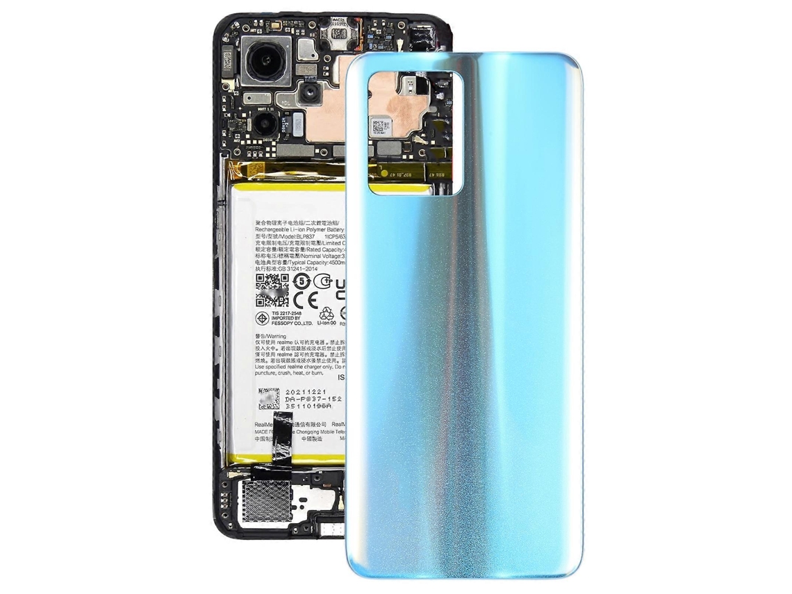 Tampa Traseira Da Bateria Compatível Com Realme 9 Pro+