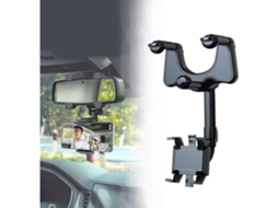 1pcs Suporte De Telefone De Carro Rotativo E Retrátil, Suporte De Telefone De Retrovisor Rotativo A 360 Graus, Para A152