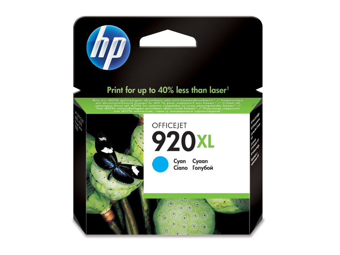 Tinteiro Hp Ciano