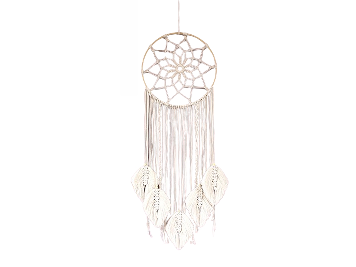 VYLARA Decoração De Parede Estilo Boho Em Macramê Feito À Mão, Material Antialérgico, Corda De Algodão Natural Com Design Exclusivo Para Decoração De Home Of