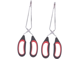 Pinça Multifuncional Ukcoco De Aço Inoxidável Para Churrasco, Ideal Para Carnes E Massas, Utensílio De Cozinha Prático