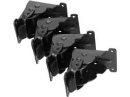 Conjunto De 4 Dobradiças Travamento Reforçadas, Dobráveis, Para