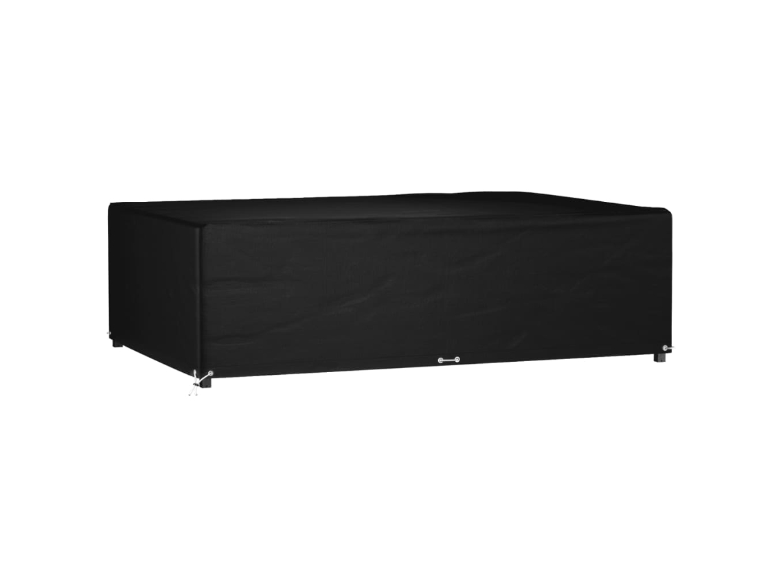 Garden Furniture Cover, Garden Furniture Covers Vidaxl Preto Polietileno (227 X 152 X 65 Cm)